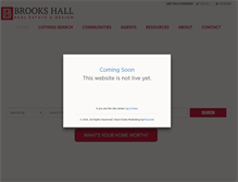 Tablet Screenshot of brookshall.com